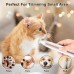 Orcow Upgraded Dog Paw Trimmer with LED Light, Rechargeable Pet Paw Trimmer,Waterproof Low Noise Pet Shaver for for Dogs & Cats Precision Trimming Around Paws, Eyes, Ears, Face, and Rump