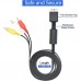 Orcow 6Ft AV Cable for PS1 PS2 PS3, AV to RCA Cable Composite lead Audio HD Video TV Cord Compatible with PS 1/2/3(1.8M/6Ft ) Orcow 6Ft AV Cable for PS1 PS2 PS3, AV to RCA Cable Composite lead Audio HD Video TV Cord Compatible with PS 1/2/3(1.8M/6Ft )