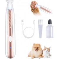 Orcow Upgraded Dog Paw Trimmer with LED Light, Rechargeable Pet Paw Trimmer,Waterproof Low Noise Pet Shaver for for Dogs & Cats Precision Trimming Around Paws, Eyes, Ears, Face, and Rump Orcow Upgraded Dog Paw Trimmer with LED Light, Rechargeable Pet Paw Trimmer,Waterproof Low Noise Pet Shaver for for Dogs & Cats Precision Trimming Around Paws, Eyes, Ears, Face, and Rump
